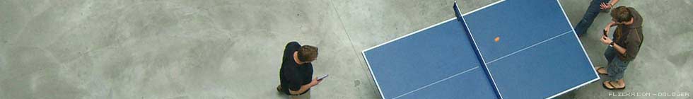 Banner Tischtennis-Abteilung