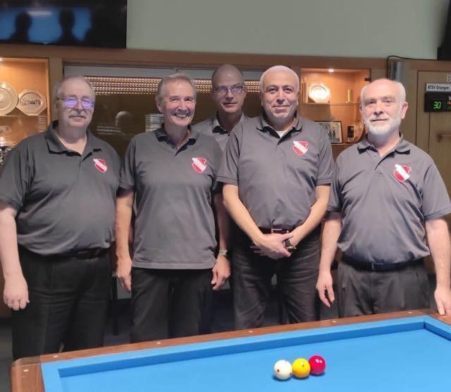 Zweite Dreibandmannschaft erneut Meister der bayerischen Oberliga