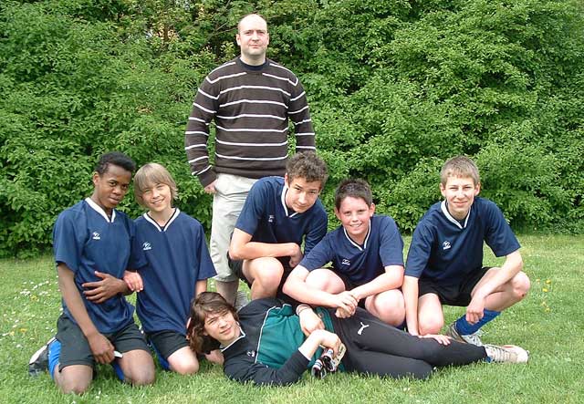 Das MK-Team: die Gewinner des U15 Turniers des 1. Minispielfeldturniers